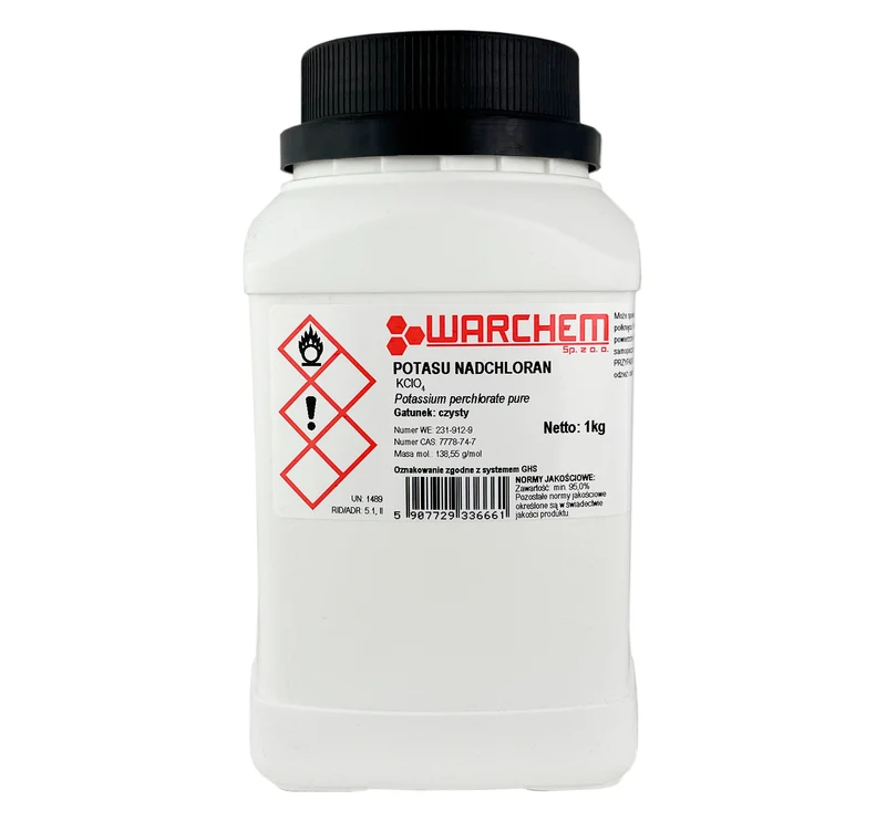 POTASSIUM SUPERCHLORATE - rein 1kg WARCHEM