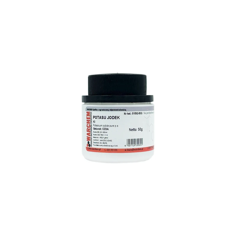 POTASSIUM IODIDE - CZDA 50g WARCHEM