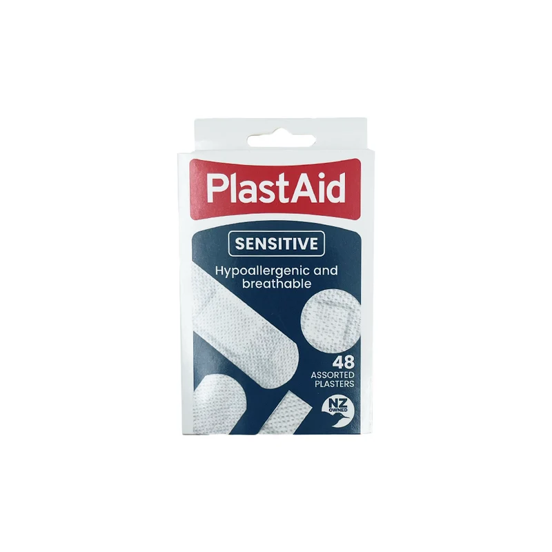 PlastAid Sensitive 48 Assorted Plasters