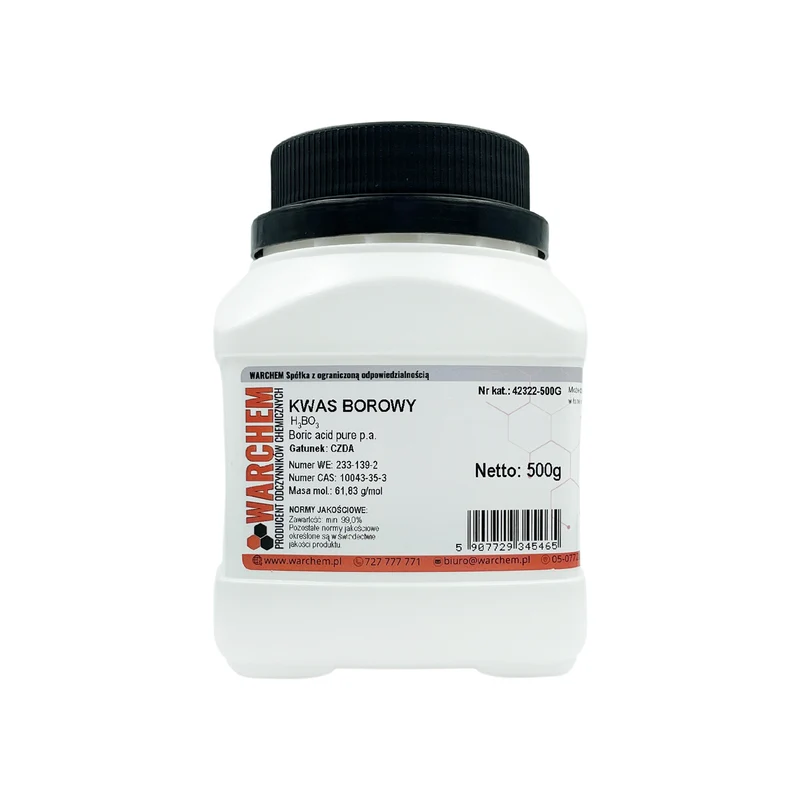 BORSÄURE - REIN 500g WARCHEM