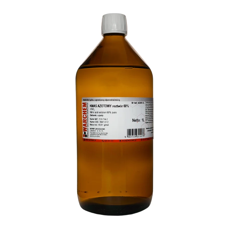 Salpetersäure 60 % – rein 1 l WARCHEM