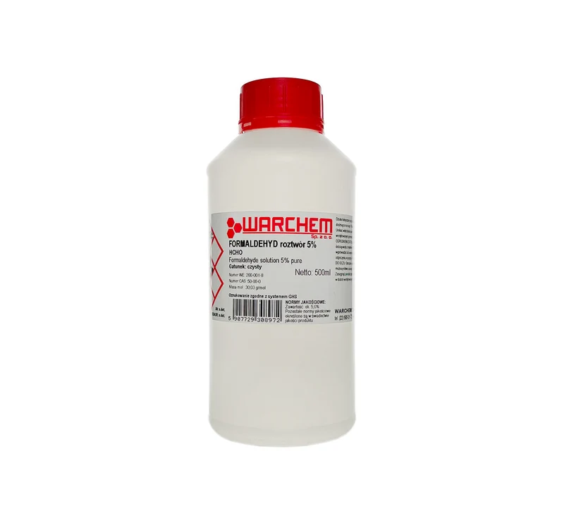 FORMALDEHYD 5 % Lösung - rein 500 ml WARCHEM