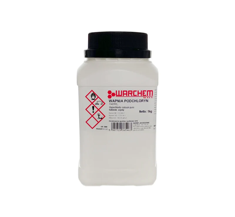 CALCIUMHYPOCHLORIT (CHLORKALK) - rein 1KG WARCHEM