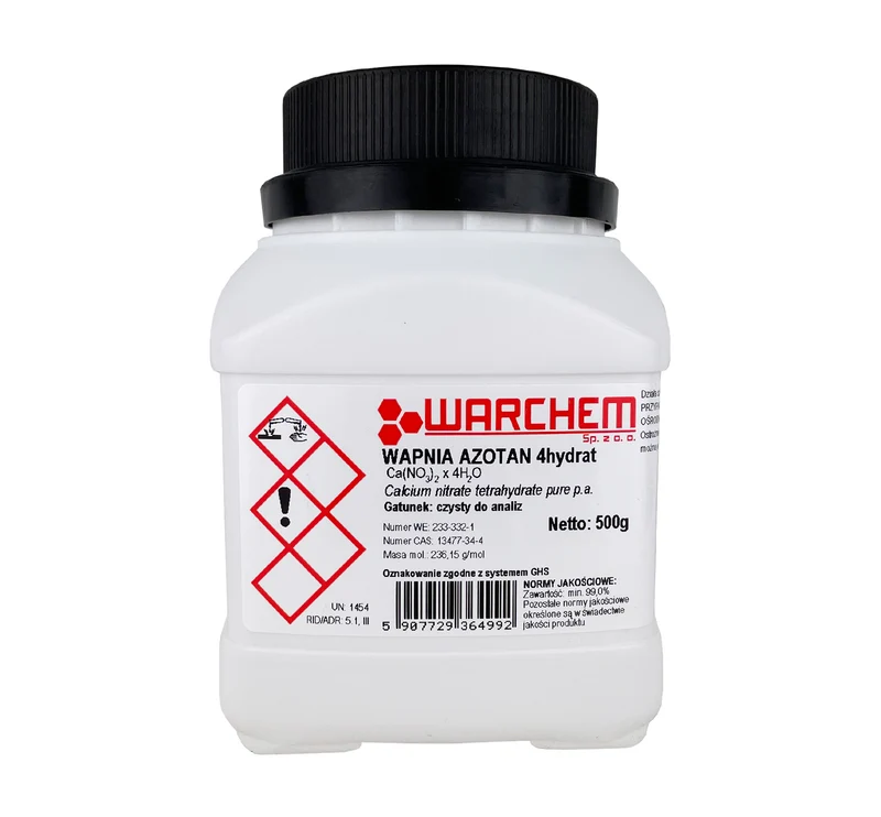 CALCIUMNITRAT HYDRAT - PURE 500g WARCHEM