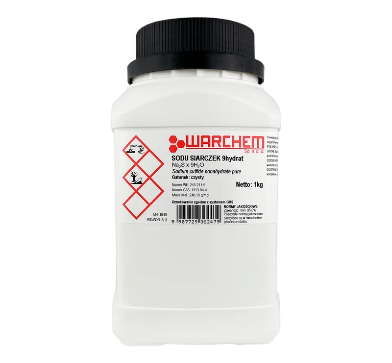 NATRIUMSULFID-9-HYDRATE - rein 1KG WARCHEM