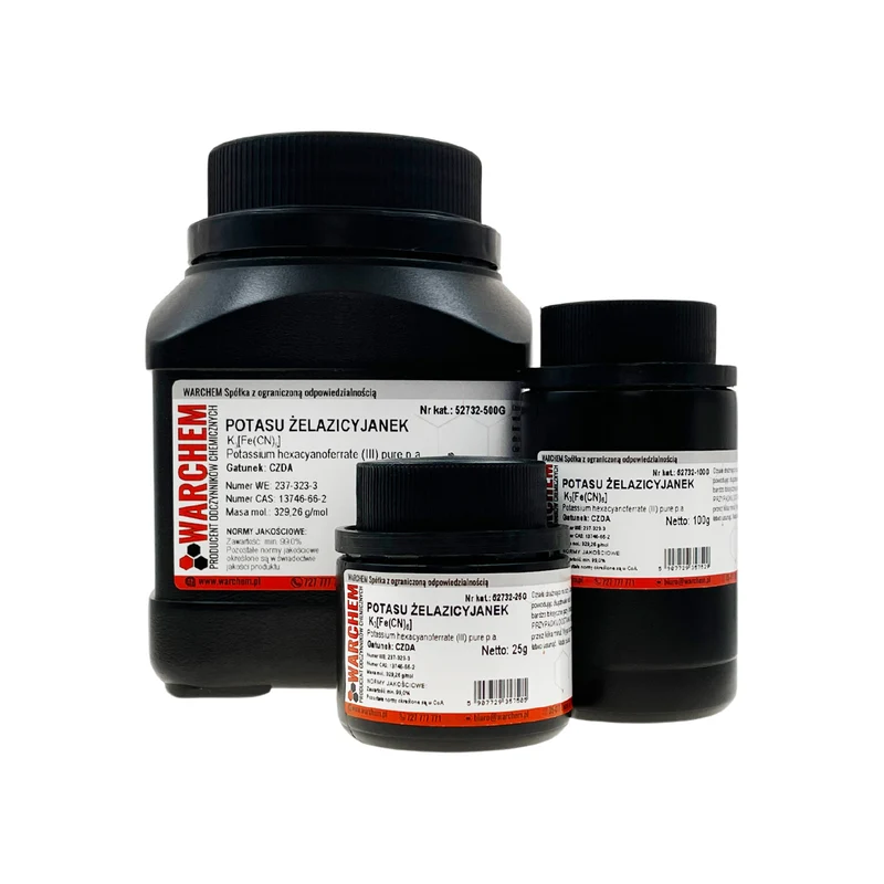 KALIUMFERROCYANID - REIN 100g WARCHEM