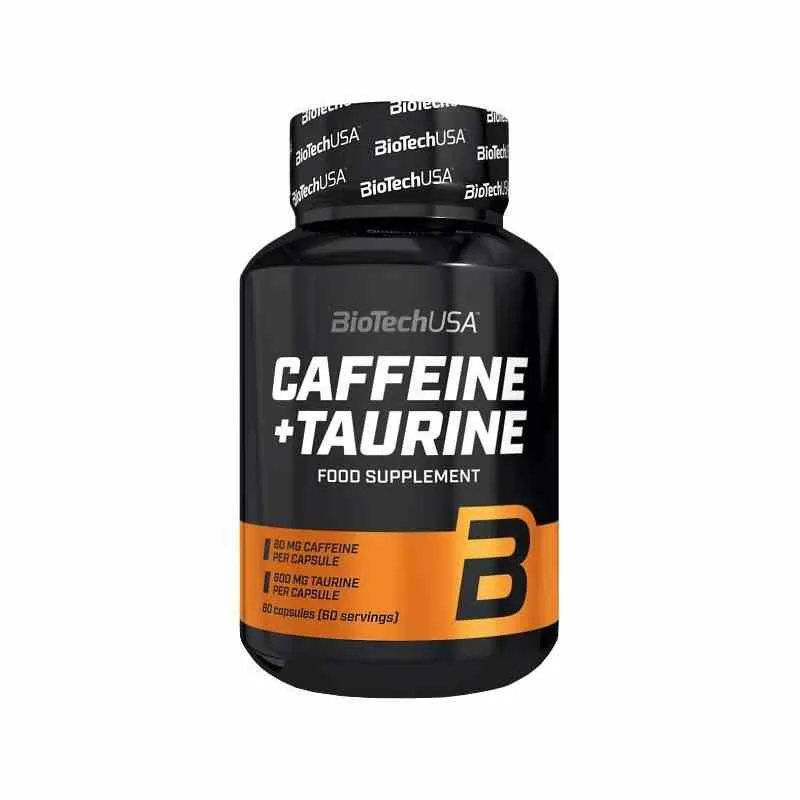 BioTech USA Koffein + Taurin (Koffein + Taurin) 60 Kapseln