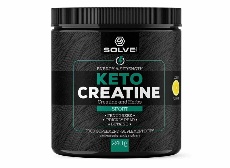 SolveLabs Keto-Kreatin 240g Zitronengeschmack