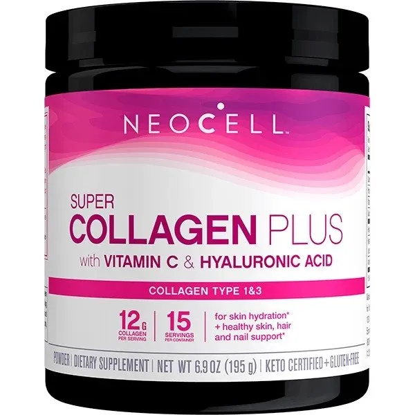 NeoCell Super Collagen Plus mit Vitamin C und Hyaluronsäure 195 g