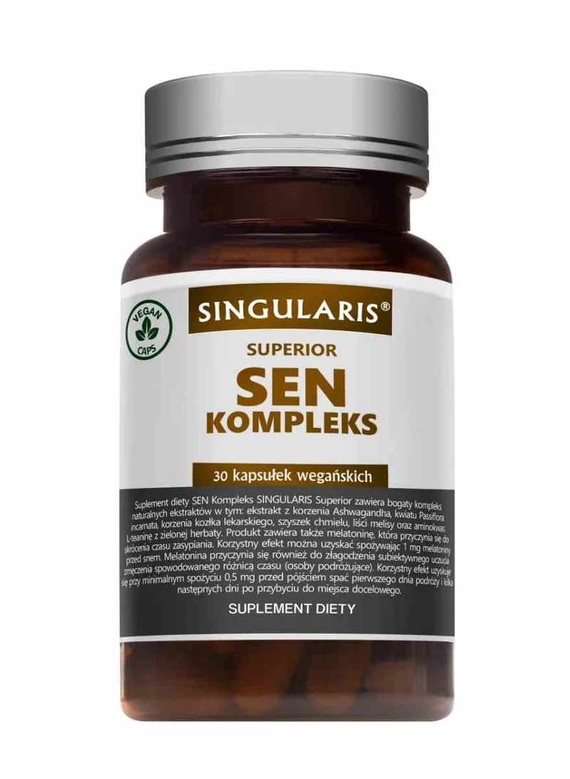 Singularis Sleep Complex (Ashwaganda, Hopfen, L-Theanin) 30 Kapseln