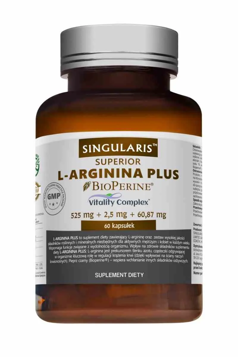 Singularis Superior L-Arginin Plus 525 mg 60 Kapseln