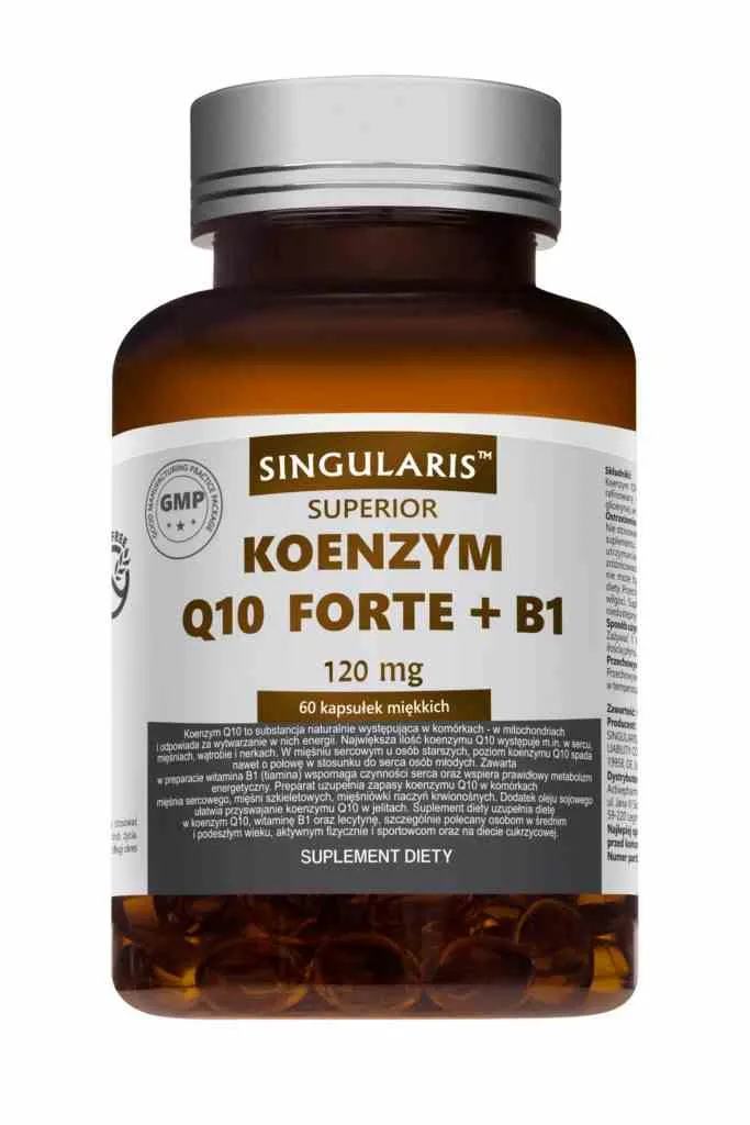 Singularis Superior Coenzym Q10 Forte + B1 120mg 60 Kapseln