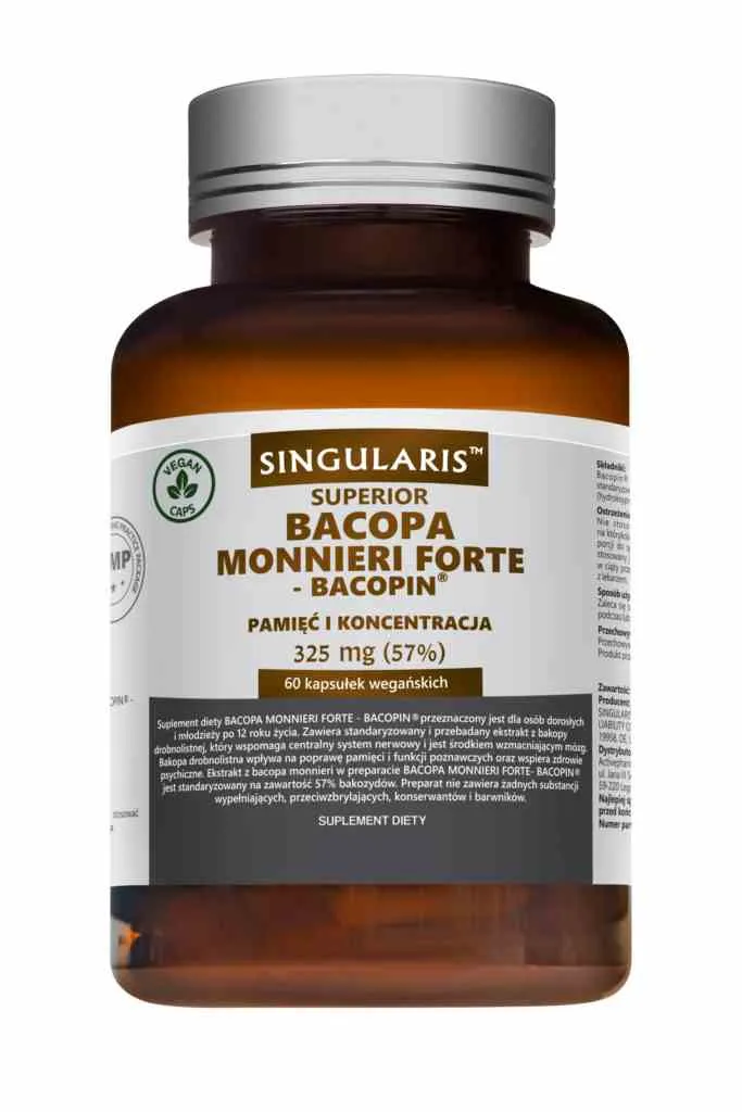 Singularis Bacopa monnieri Forte 325 mg 60 Kapseln