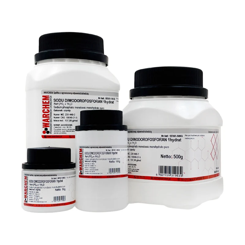 SODIUM DIHYDROGEN PHOSPHATE 1hydrate - rein 50g WARCHEM