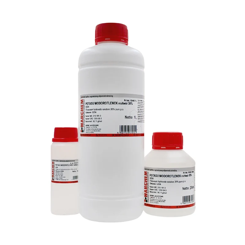 POTASSIUM HYDROXIDE Lösung 30% - CZDA 100ml WARCHEM