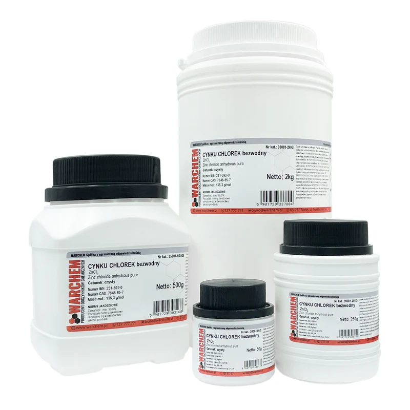 ZINKCHLORID wasserfrei - rein 50g WARCHEM