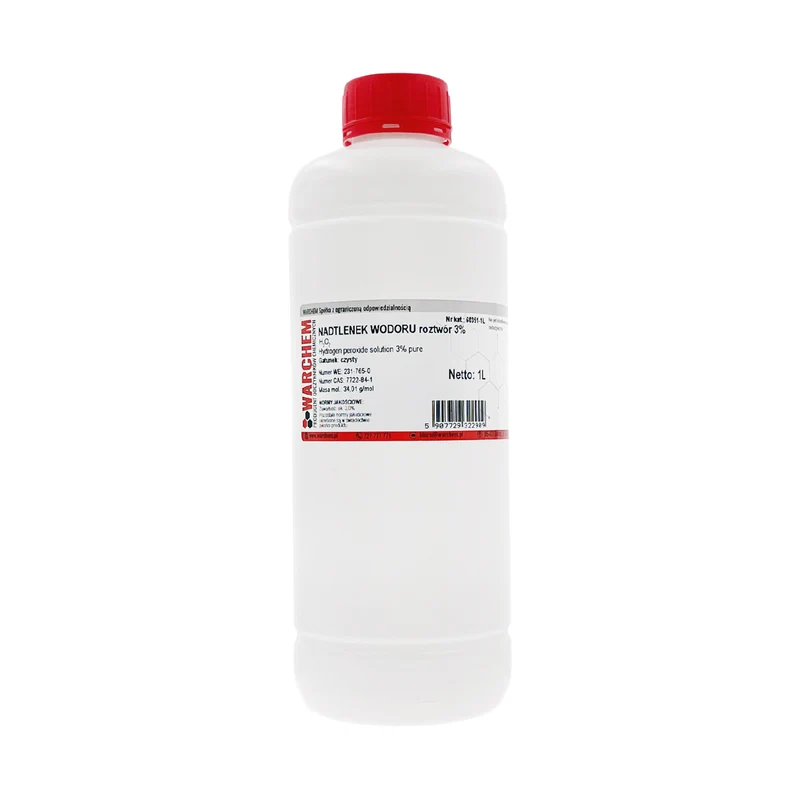 WASSERSTOFFPEROXID 3% Lösung (WASSERSTOFFPEROXID) - rein - 1L WARCHEM