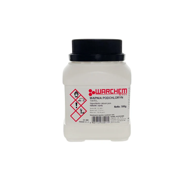 CALCIUMHYPOCHLORIT (KALKCHLORID) - rein 500g WARCHEM