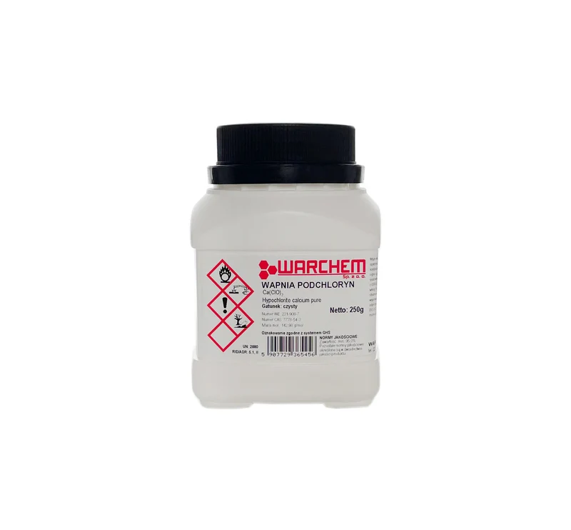 CALCIUMHYPOCHLORIT (KALKCHLORID) - rein 250g WARCHEM
