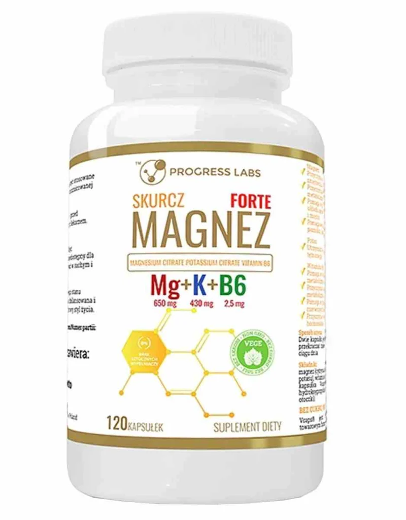 Fortschritt Labs Mg+K+Vit B6 Forte 120 Kapseln