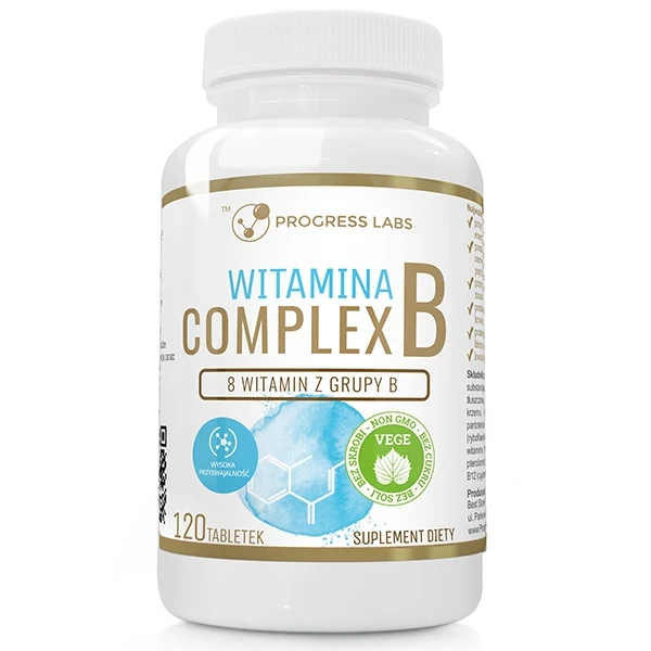 Fortschritt Labs Vitamin B-Komplex 120 Tabletten