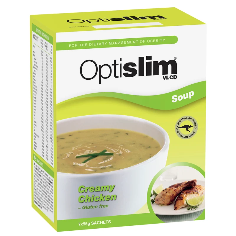 Optislim VLCD Chicken Soup Sachets 7x55g