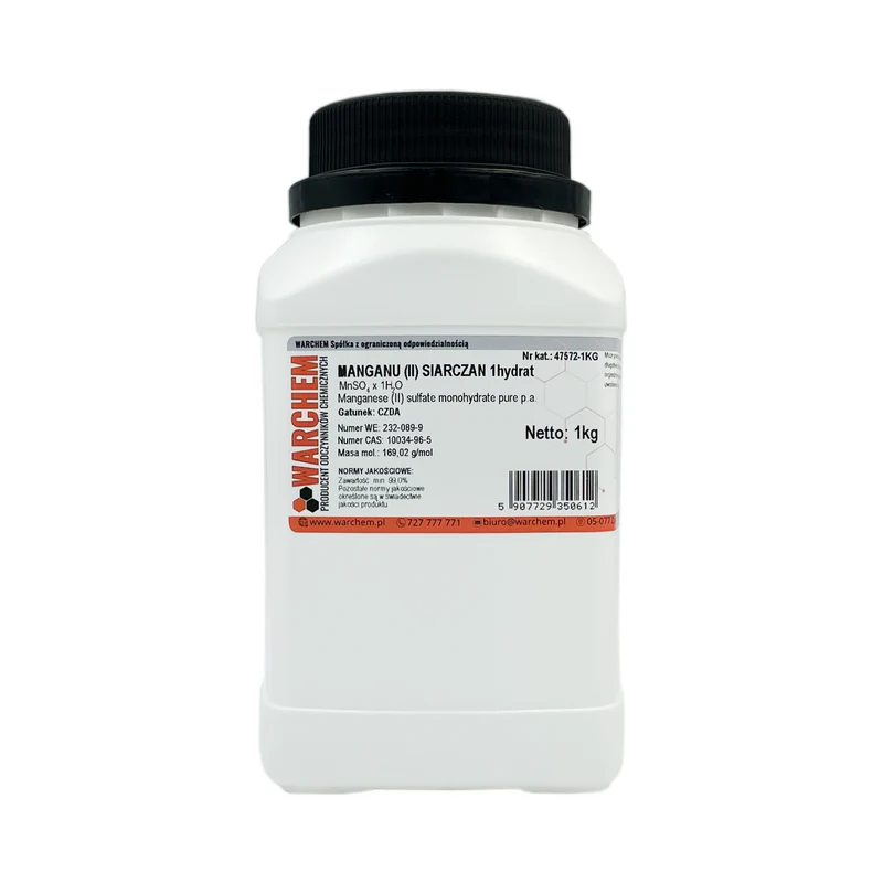 MANGAN(II)-SULFAT-MONOHYDRAT – REIN 1KG WARCHEM
