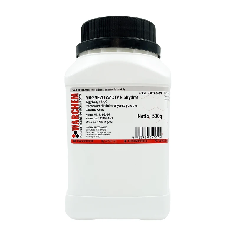 MAGNESIUMNITRAT-HEXAHYDRAT - REIN 500g WARCHEM