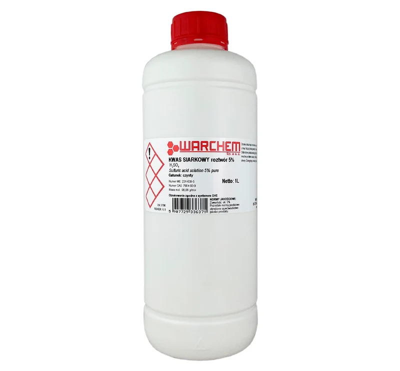 SCHWEFELSÄURE 5% - rein 1L WARCHEM