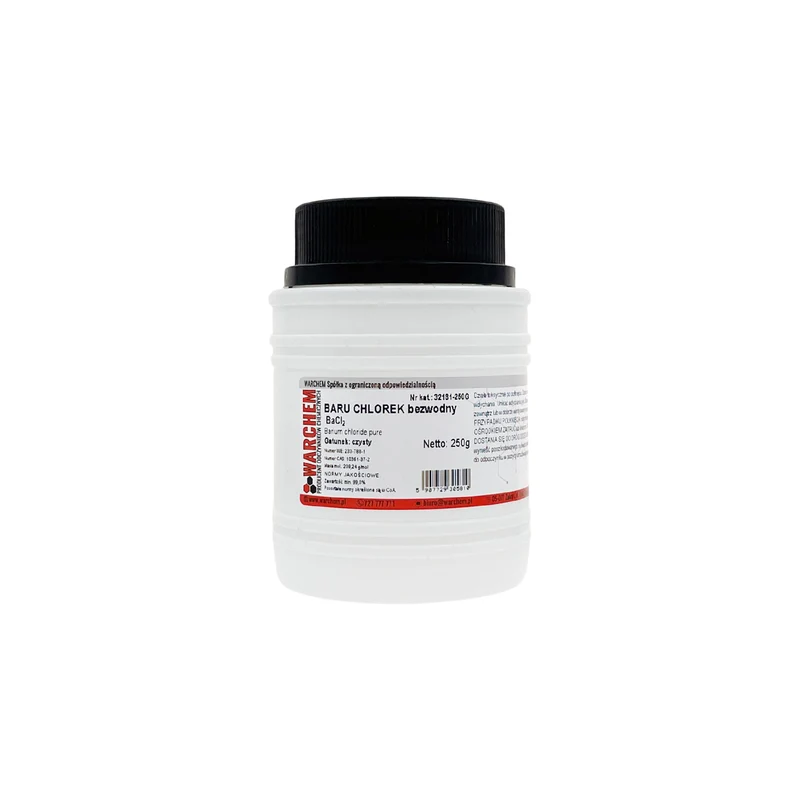 BARIUMCHLORID wasserfrei - rein 250g WARCHEM