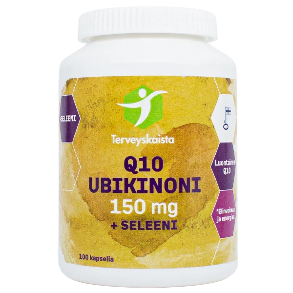 Ubikinon 150mg + selen 100kps.