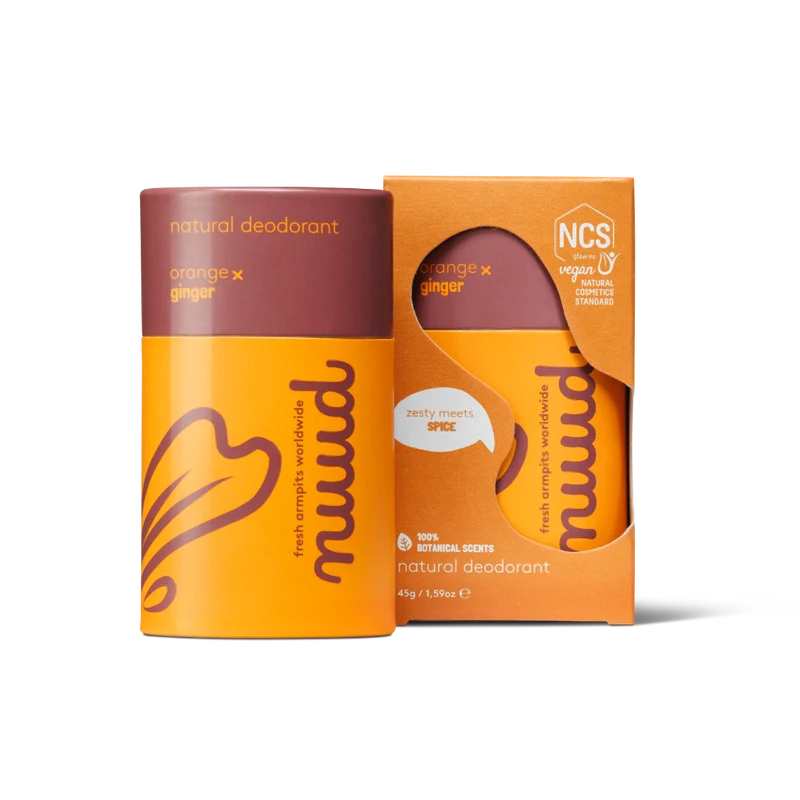 Nuud Orange x Ginger Deodorant Stick