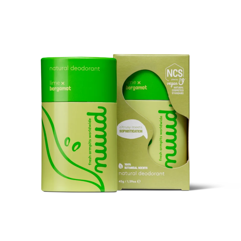 Nuud Lime x Bergamot Deodorant Stick