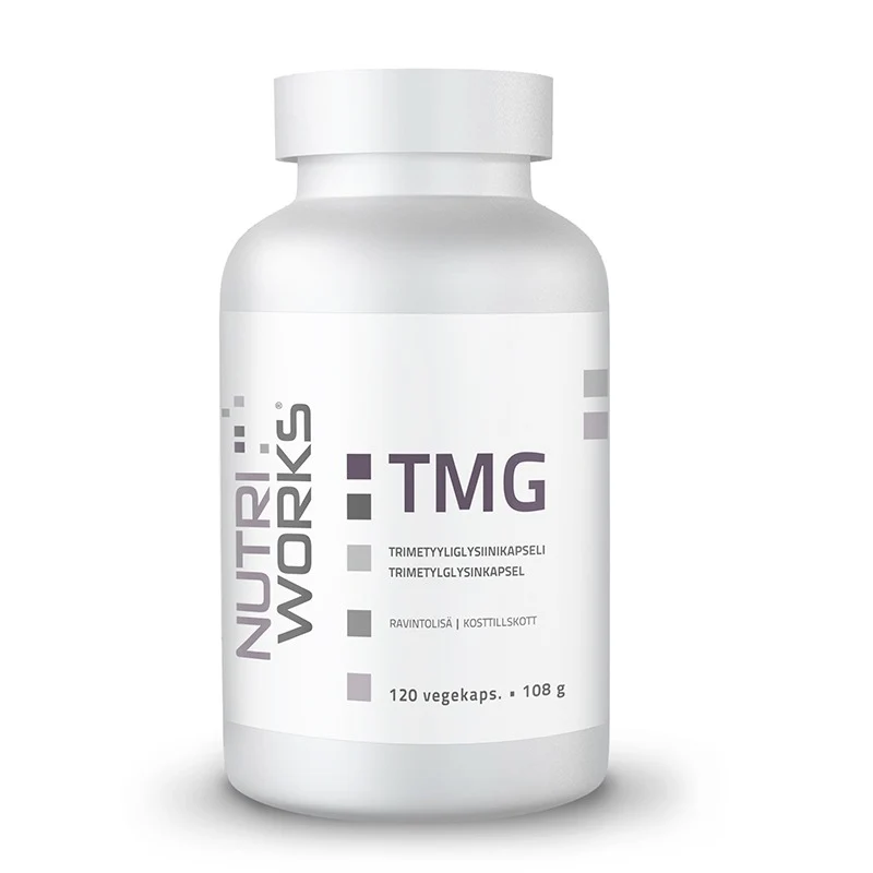 Nutri Works TMG 625 mg 120 kapslar.