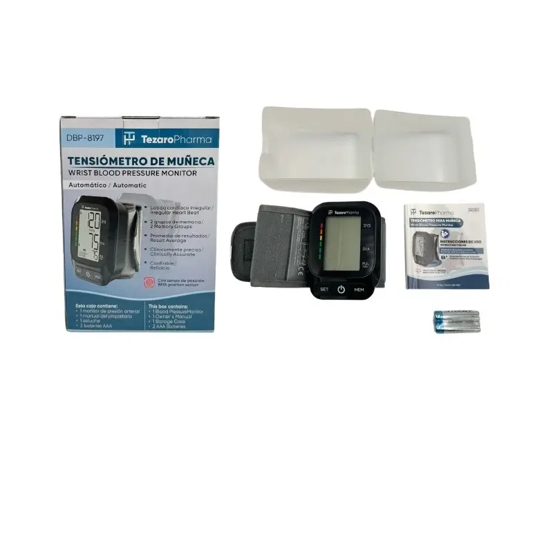 Tensiómetro de pulso digital Surgicalmed Tezaro Pharma, 1 unidade.