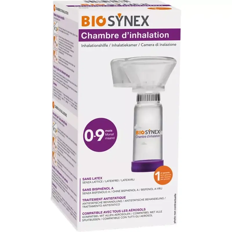 Câmara de inalação para bebés Biosynex, 1 unid.