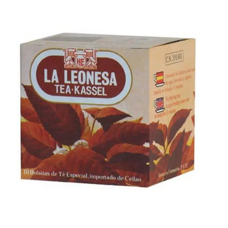 Chá Preto La Leonesa Kassel, 10 infusões piramidais