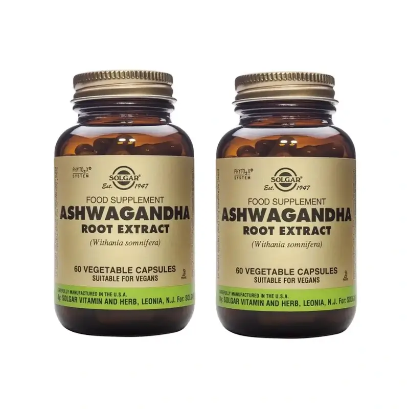 Solgar Ashwagandha, 2X60 Cápsulas