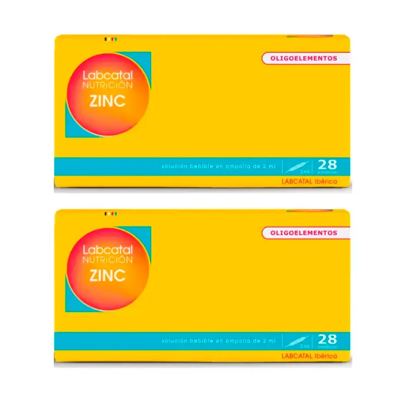 Labcatal Zinco, 2X28 Ampolas