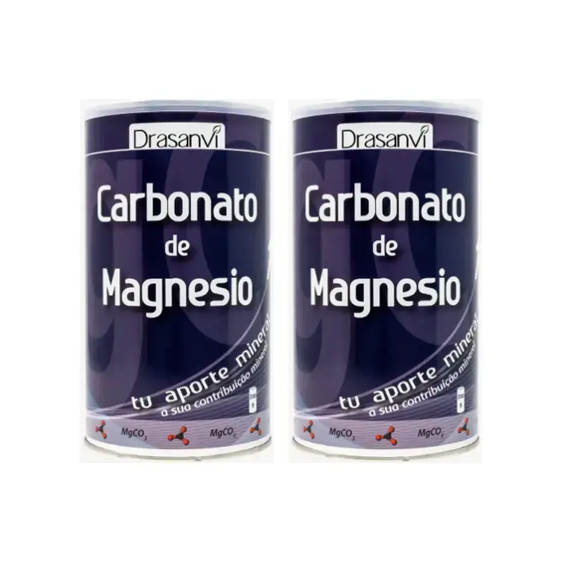 Drasanvi Carbonato de Magnésio , 2X200 Gr