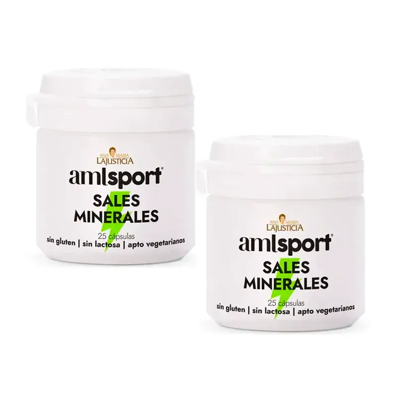 Sais Minerais Amlsport, 2X25 Cápsulas - Isotónico