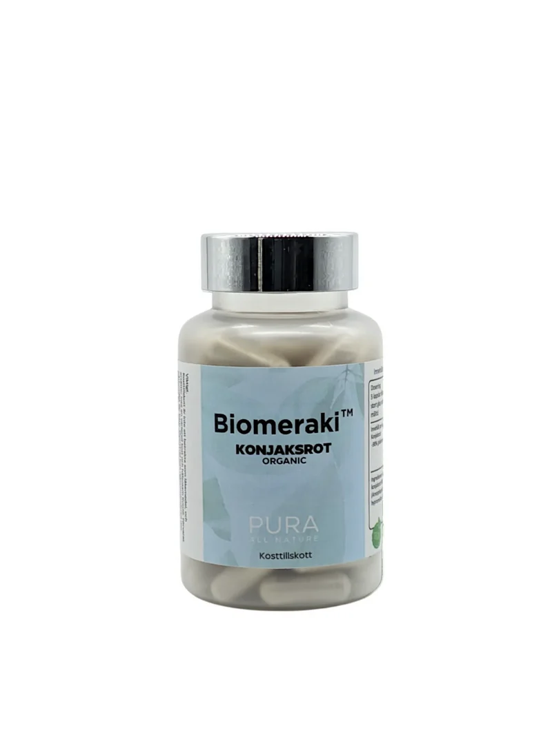 Konjakrot PURA – Konjaktsrotextrakt & Glukomannan för viktkontroll