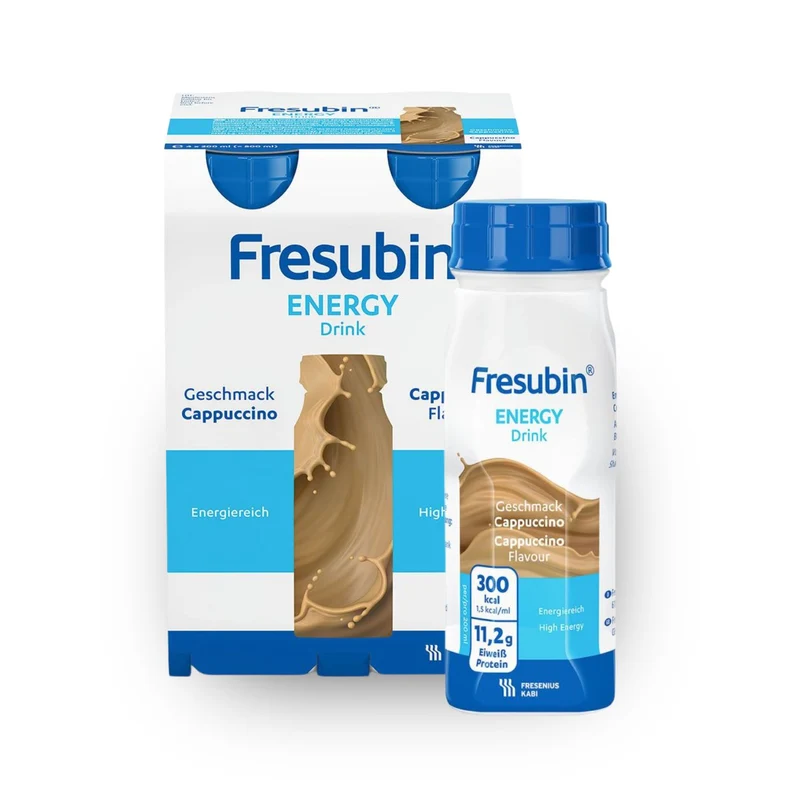 Fresubin Energy Drink 4 x 200 ml | Förpackning (4 flaskor)