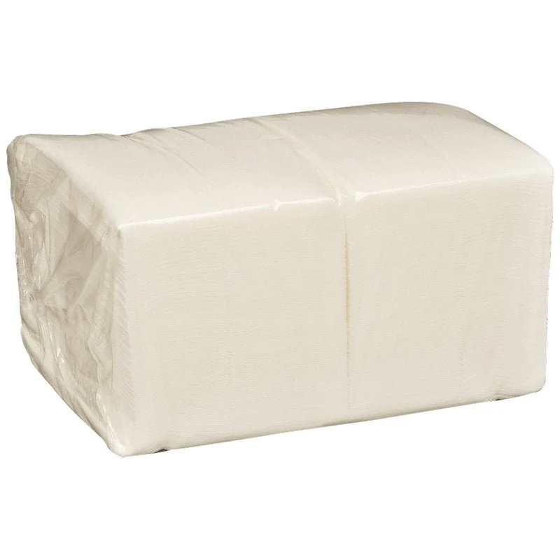 Engångstvättlappar, Airlaid, 20x30 cm, Vit | Förpackning (100 stycken)