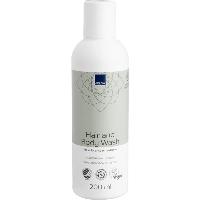 Hår och kroppschampo "Tvätt utan vatten", 200 ml | Kartong (6 förpackningar)