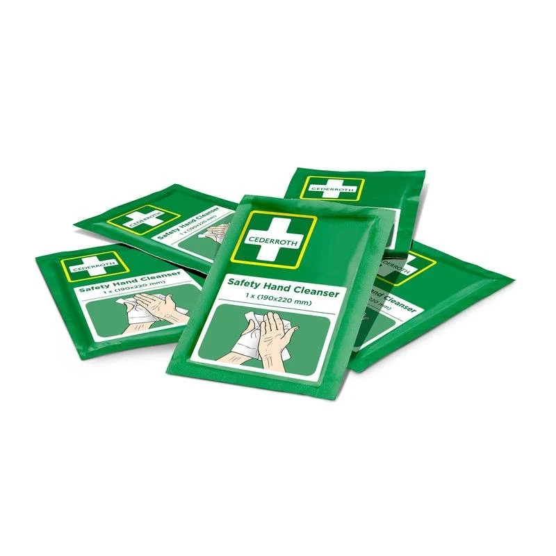Cederroth Safety Skin Cleanser 600 bitar/kartong | Kartong (1 förpackning)