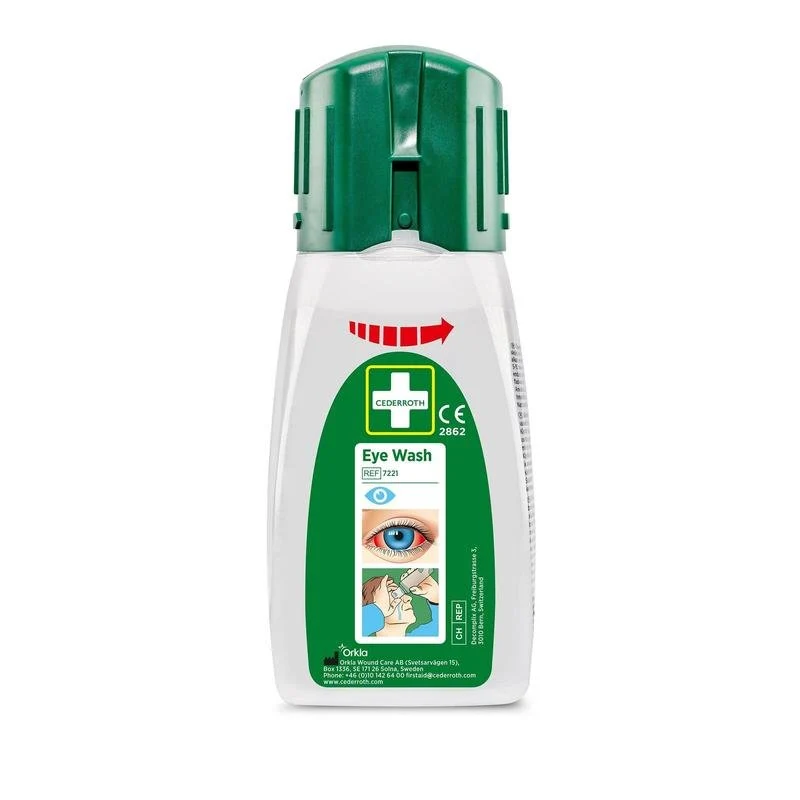Cederroth ögonsköljning, fickmodell 235 ml | Förpackning (235 ml)