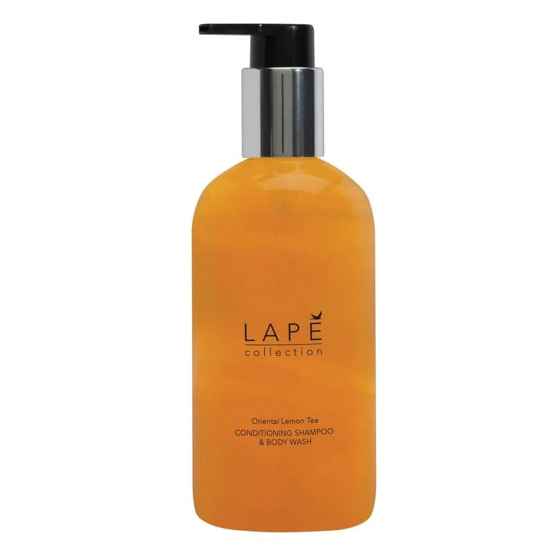 Lapē Collection Oriental Lemon Tea Body Wash & Shampoo, Shower Gel & Shampo With Oriental doft | Flaska (300 ml)