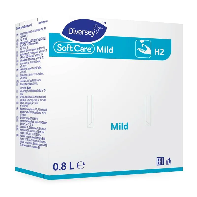 Mjukvård mild, mild tvållotion för manuell rengöring | Kassering (800 ml)