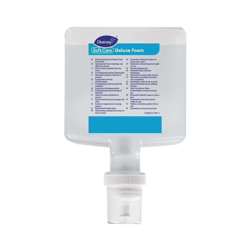 Soft Care Deluxe Foam, Pampering Foam Soap för höga krav | Kassering (1300 ml)